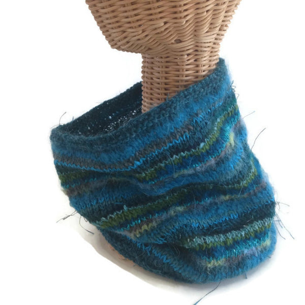 FUSION Cowl Teal - Buttermilk Cottage