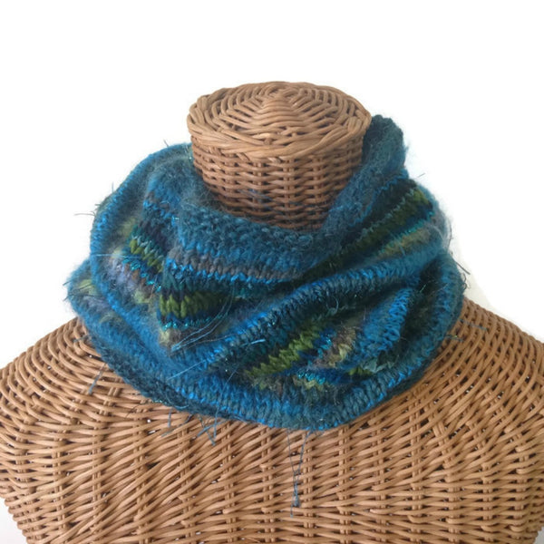 FUSION Cowl Teal - Buttermilk Cottage