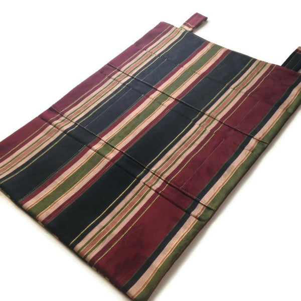 Hanging DPN Organizer Striped Decor Fabric