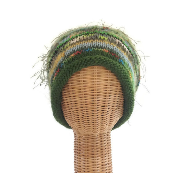 Slouchy Hat Bright Green FUSION