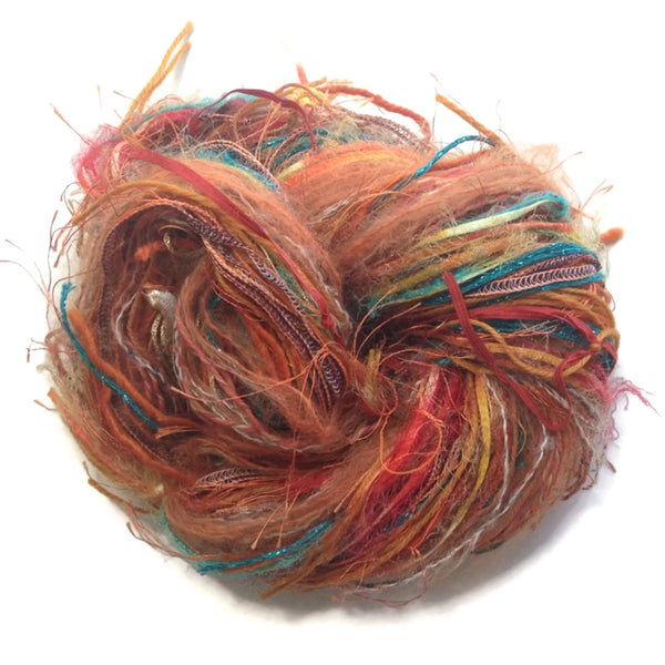 Orange FUSION Slouchy Hat Kit - Buttermilk Cottage