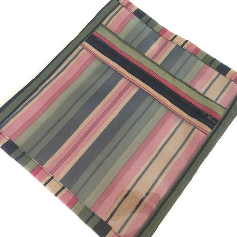 Accessory Bag Black Stripe
