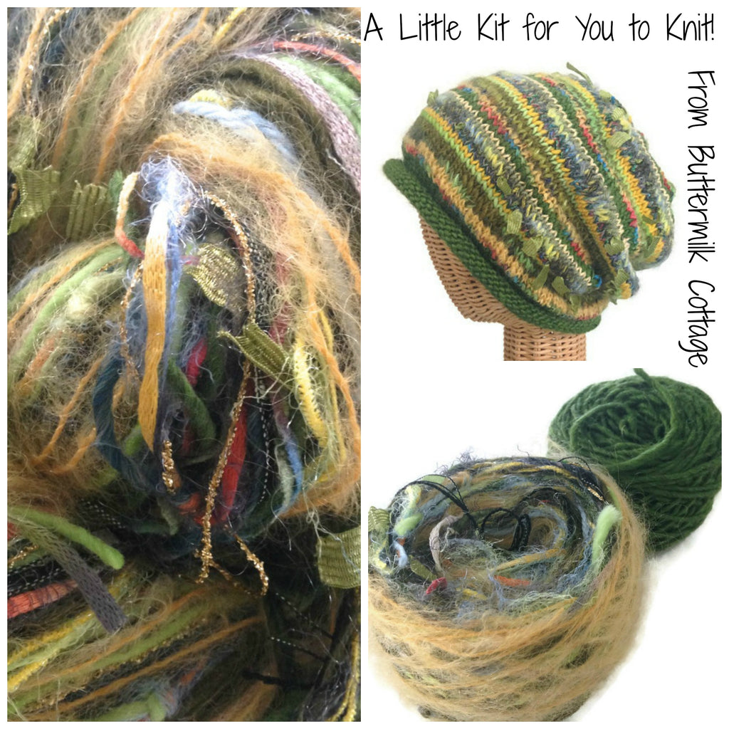 Green FUSION Slouchy Hat Kit
