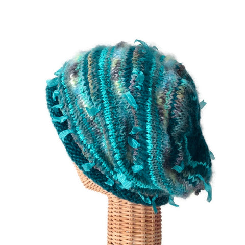 Slouchy Hat Teal FUSION