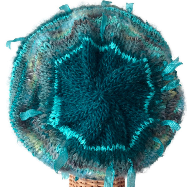 Slouchy Hat Teal FUSION