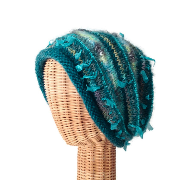 Slouchy Hat Teal FUSION
