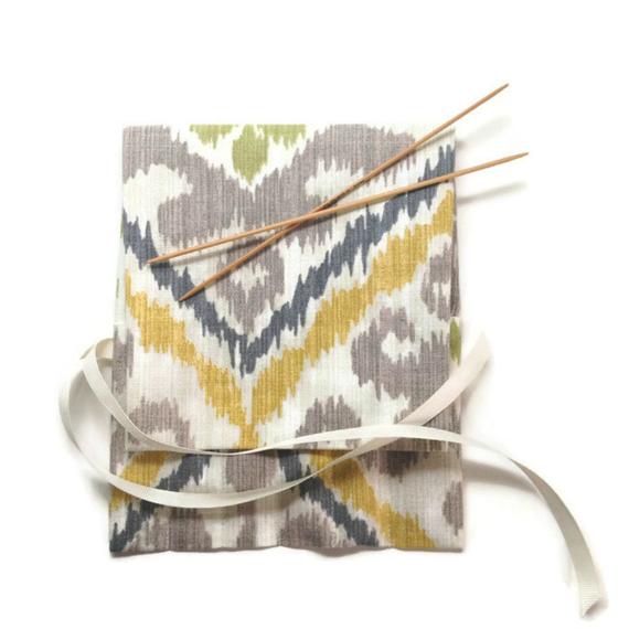 Double Point Needle Roll Up Ikat
