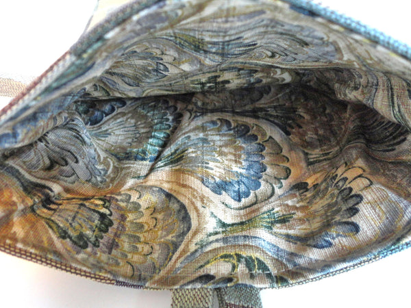 Tag Along Bag Beige Geometric - Buttermilk Cottage - 2
