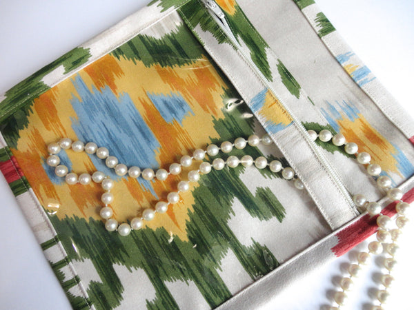 Accessory Bag Ikat Jewel - Buttermilk Cottage