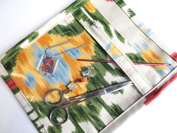 Accessory Bag Ikat Jewel - Buttermilk Cottage