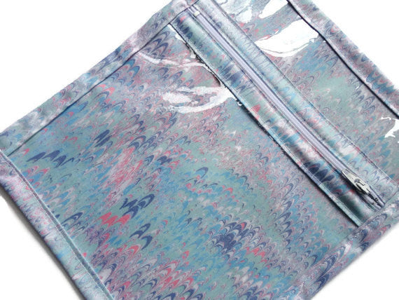 Accessory Bag Blue Impressionist - Buttermilk Cottage
