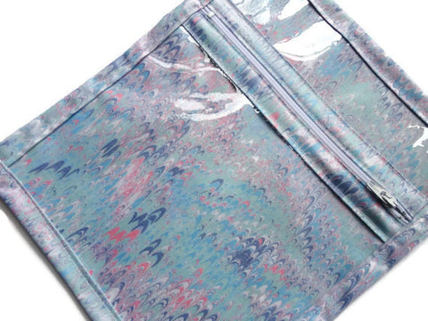 Accessory Bag Blue Impressionist - Buttermilk Cottage