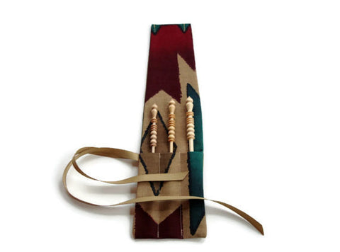 Crochet Hooks for Knitters Rust Southwestern - Buttermilk Cottage