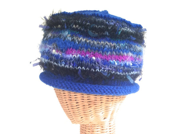 Beanie Cloche Blue FUSION - Buttermilk Cottage - 2
