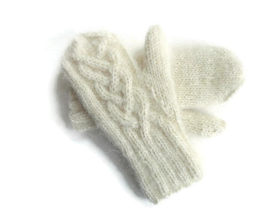 Mittens Winter White - Buttermilk Cottage