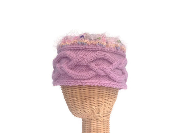 Cloche Celtic Cable Pink - Buttermilk Cottage