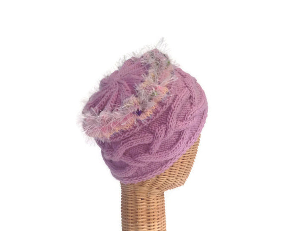 Cloche Celtic Cable Pink - Buttermilk Cottage