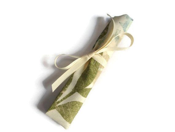 Crochet Hooks for Knitters Aqua Leaf Motif - Buttermilk Cottage