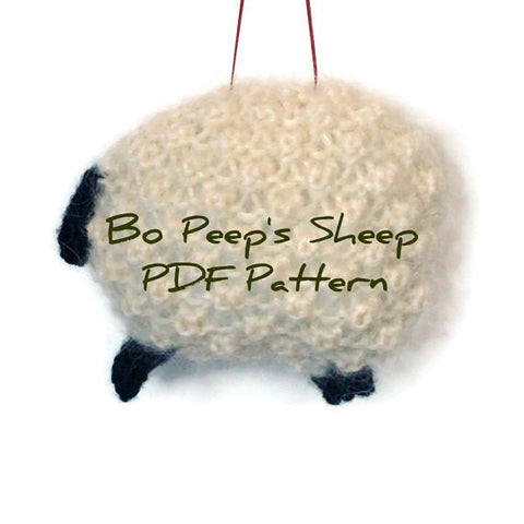 PDF Sheep Pattern "Bo Peep's Sheep" - Buttermilk Cottage