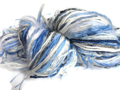 Blue and White FUSION Yarn - Buttermilk Cottage