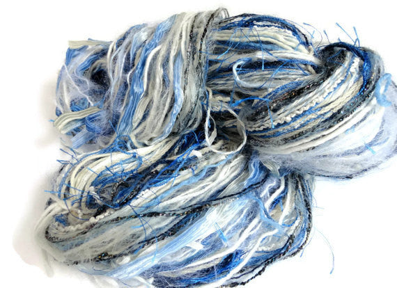 Blue and White FUSION Yarn - Buttermilk Cottage