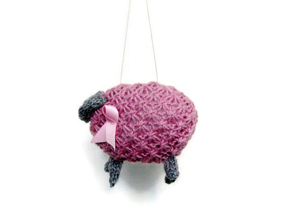 PDF Sheep Pattern "Pinky, Pretty Pink Ewe" - Buttermilk Cottage - 4