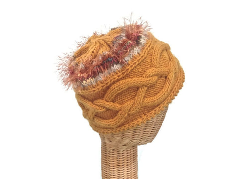 Cloche Celtic Cable Gold - Buttermilk Cottage