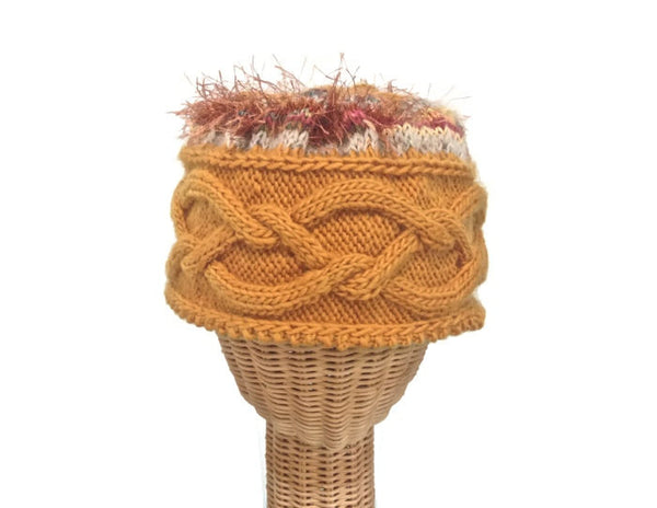 Cloche Celtic Cable Gold - Buttermilk Cottage