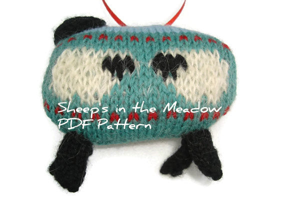 PDF Sheep Pattern "The Sheep in the Meadow" - Buttermilk Cottage - 1