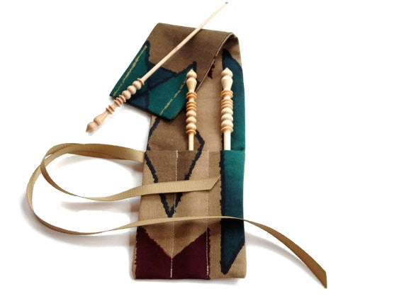 Crochet Hooks for Knitters Rust Southwestern - Buttermilk Cottage