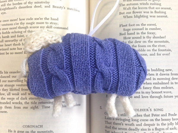 Lavender Lambs Sachet Set of 2 - Buttermilk Cottage