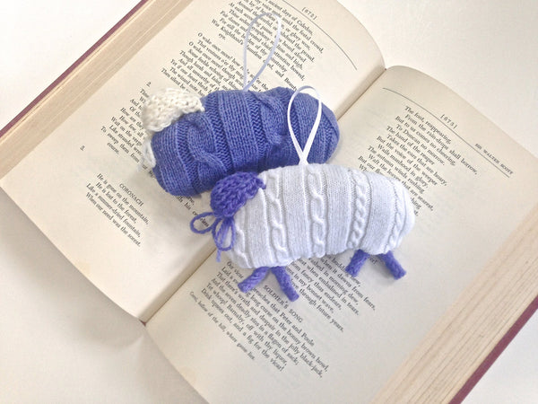 Lavender Lambs Sachet Set of 2 - Buttermilk Cottage