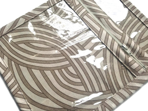 Accessory Bag in Brown Swirls - Buttermilk Cottage