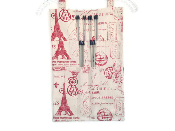 Hanging Needle Organizer Straight Single Point 10 OR 14 Inch Knitting Needle Storage - Buttermilk Cottage