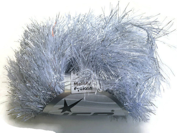 Yarn ICE Silver Faux Fur  Metallic Eyelash - Buttermilk Cottage - 3