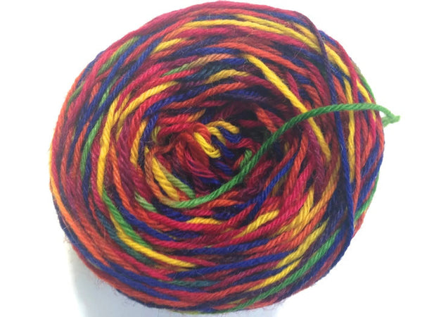 Yarn Brown Sheep Wildfoote Luxury Sock - Buttermilk Cottage - 4