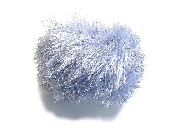 Yarn ICE Silver Faux Fur  Metallic Eyelash - Buttermilk Cottage - 2