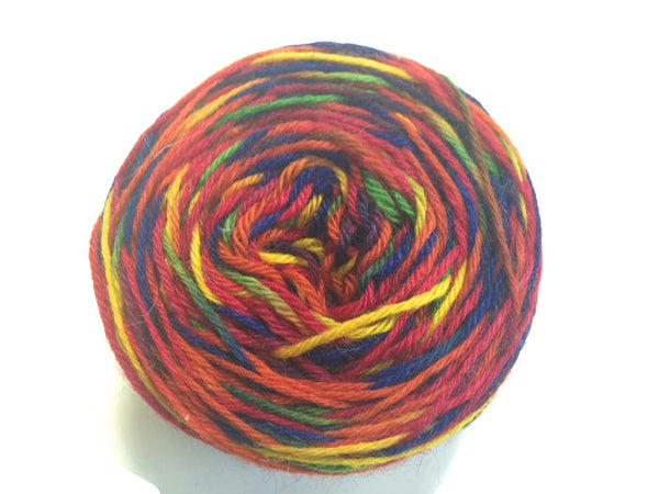 Yarn Brown Sheep Wildfoote Luxury Sock - Buttermilk Cottage - 2