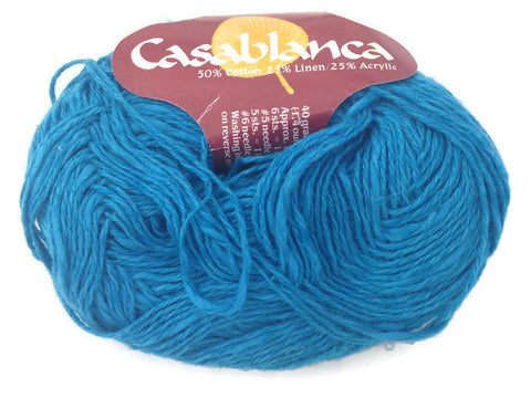 Yarn Brunswick Casablanca Turquoise - Buttermilk Cottage