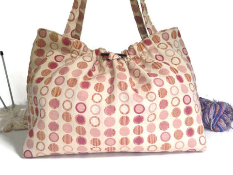 The Shoulder Knitting Bag - Buttermilk Cottage