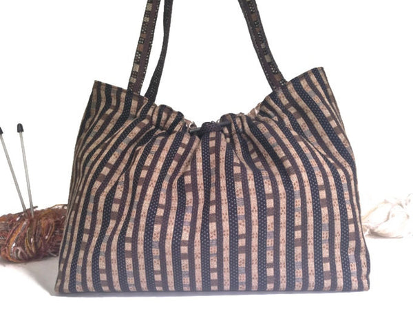 The Shoulder Knitting Bag - Buttermilk Cottage
