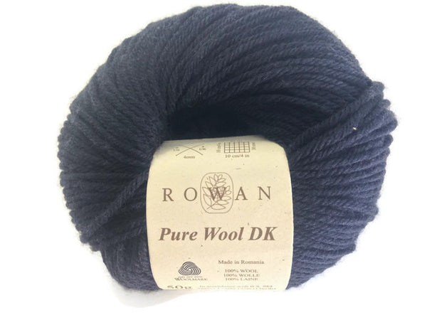Yarn Rowan Pure Wool DK Black - Buttermilk Cottage