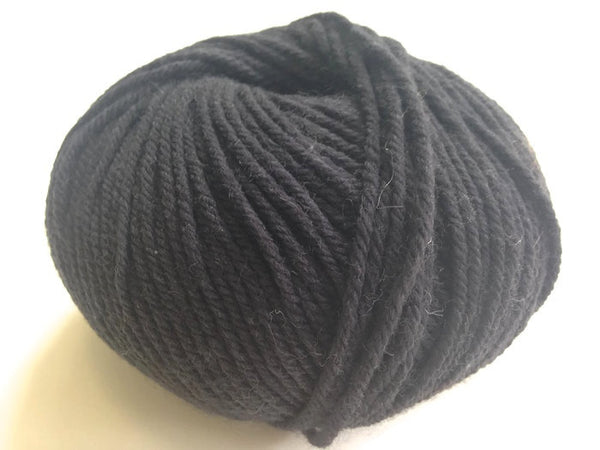Yarn Rowan Pure Wool DK Black - Buttermilk Cottage