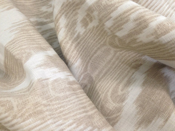 Fabric Beige Linen Fabric Echo Design "Vari" - Buttermilk Cottage