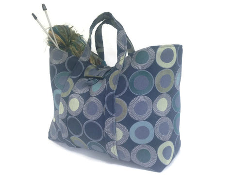 The Large Knitting Bag - Buttermilk Cottage