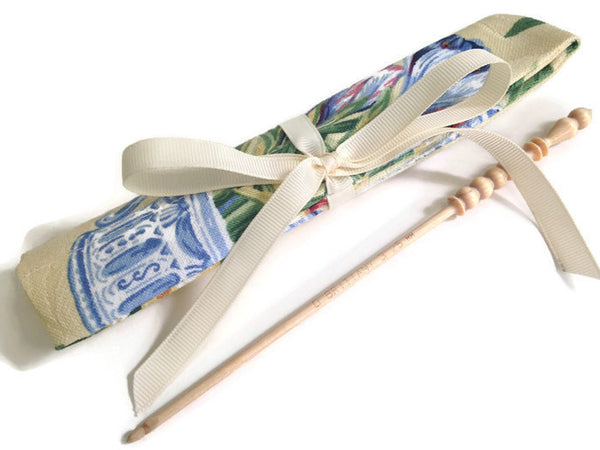 Crochet Hooks for Knitters Blue Chinese Pots - Buttermilk Cottage