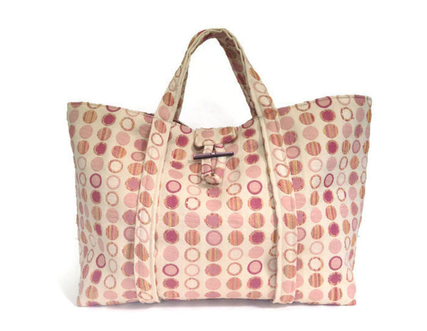 The Large Knitting Bag - Buttermilk Cottage