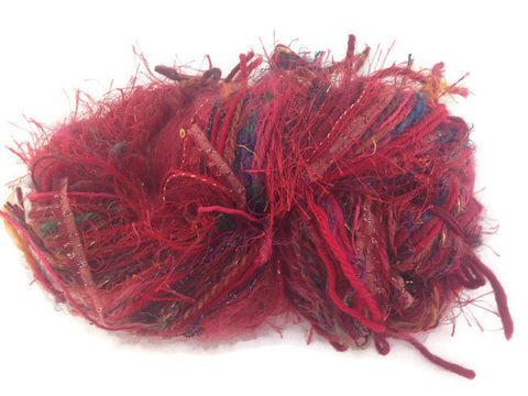 Red FUSION Yarn - Buttermilk Cottage - 1