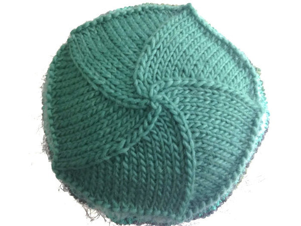 Beanie Cloche Aqua FUSION - Buttermilk Cottage