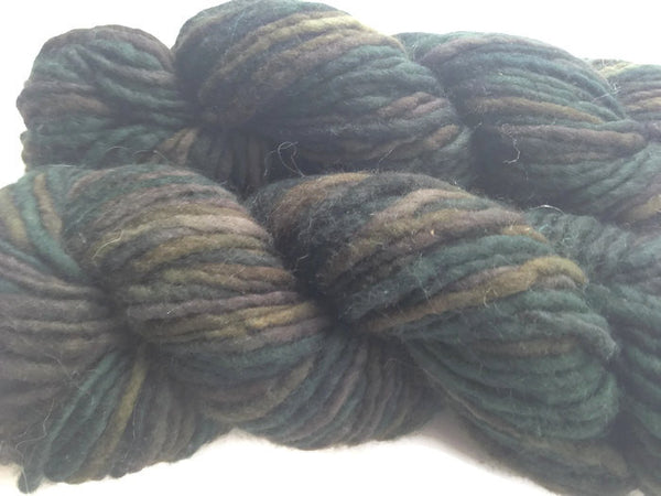 Yarn Filatura Lanarota Kaleidoscope Green Merino Wool - Buttermilk Cottage